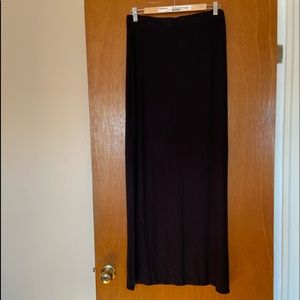 American Eagle Maxi Jersey Skirt with Side Slits